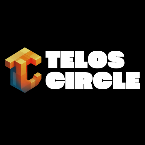 Telos Circle — TELOS CIRCLE wordmark and mark